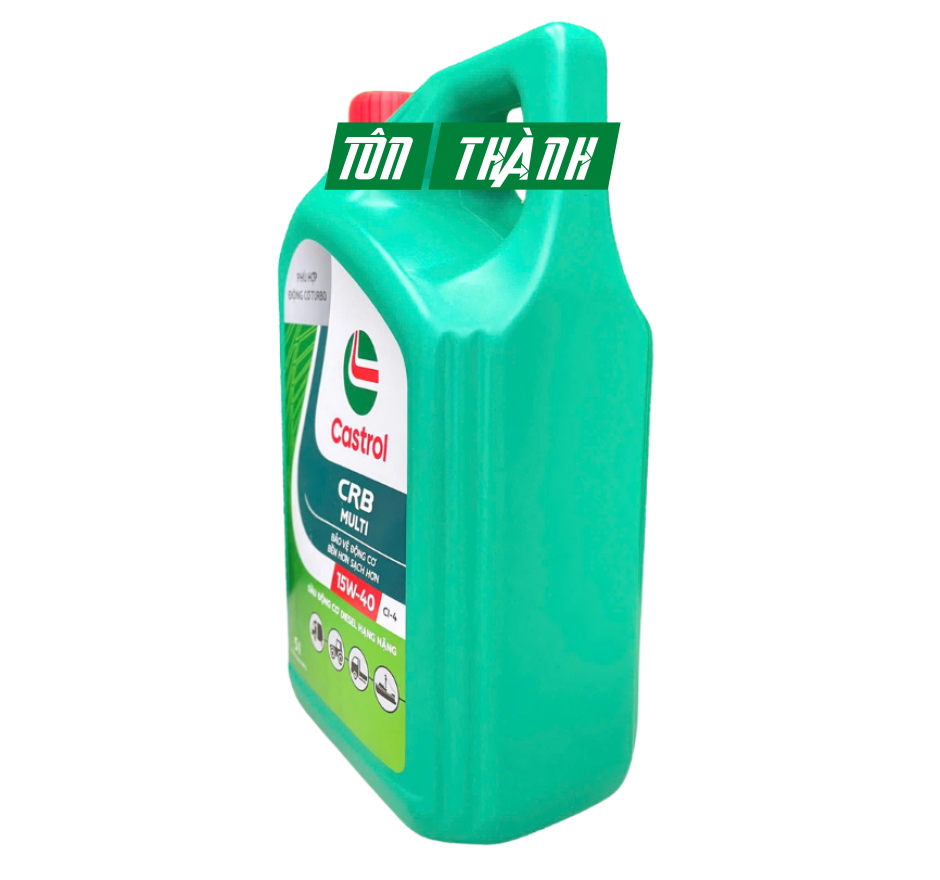 DẦU NHỚT ĐỘNG CƠ CASTROL CRB MULTI 15W-40 CH-4 (5 LÍT)