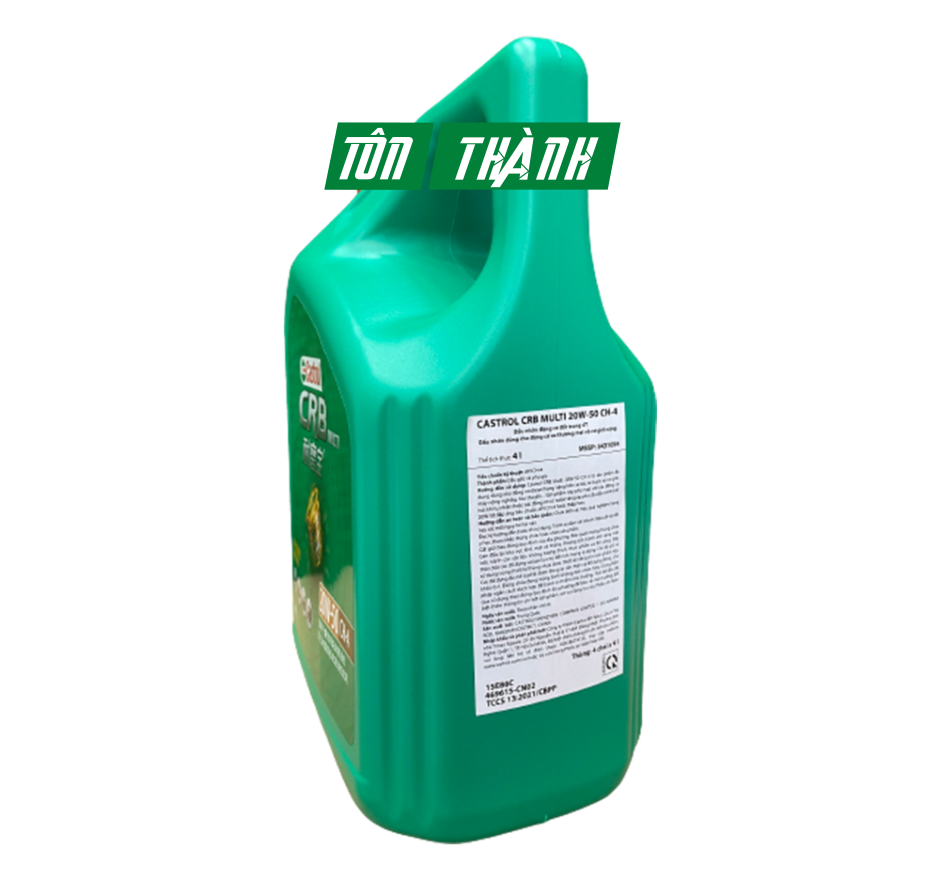 DẦU NHỚT ĐỘNG CƠ CASTROL CRB MULTI 20W-50 CH-4 (5 LÍT)