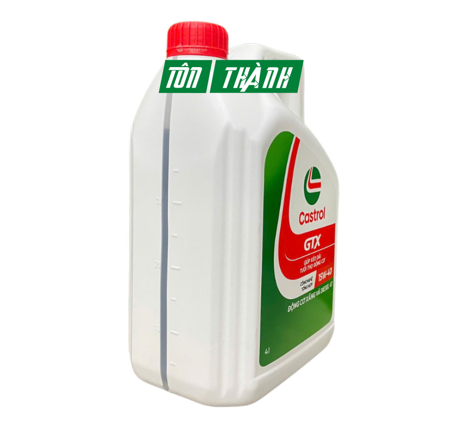DẦU NHỚT ĐỘNG CƠ CASTROL GTX  15W40 SL/CF (4 LÍT)
