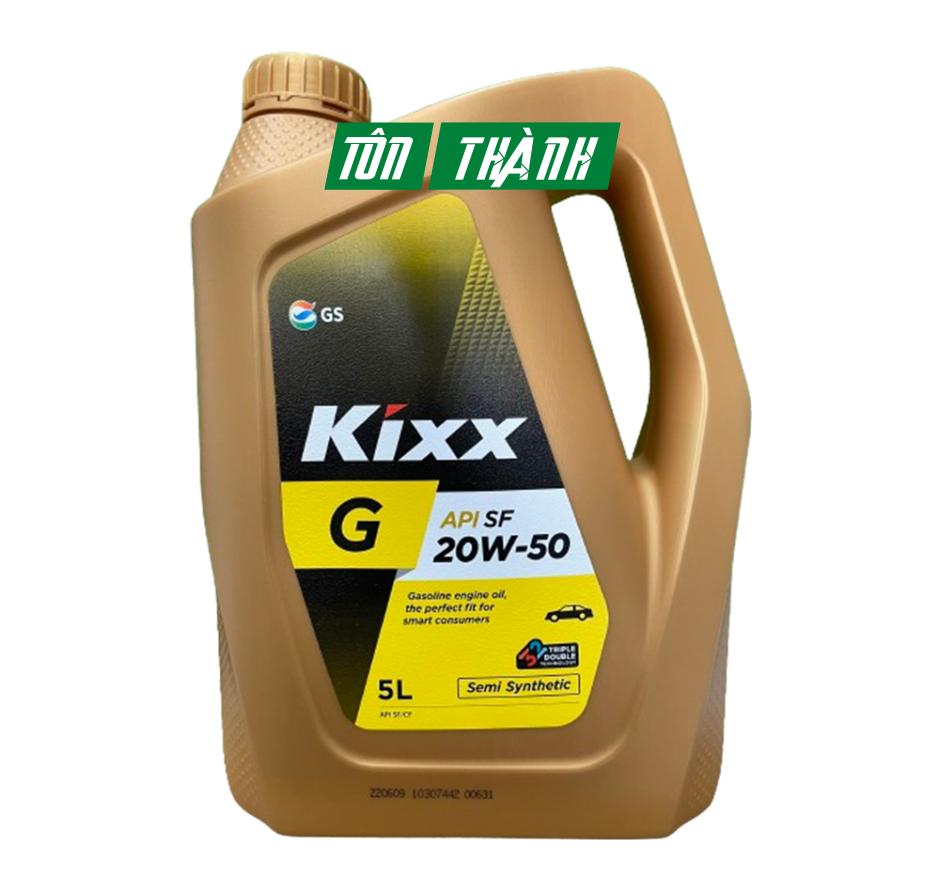 DẦU ĐỘNG CƠ XĂNG KIXX G SF/CF 20W50 (5 LÍT)