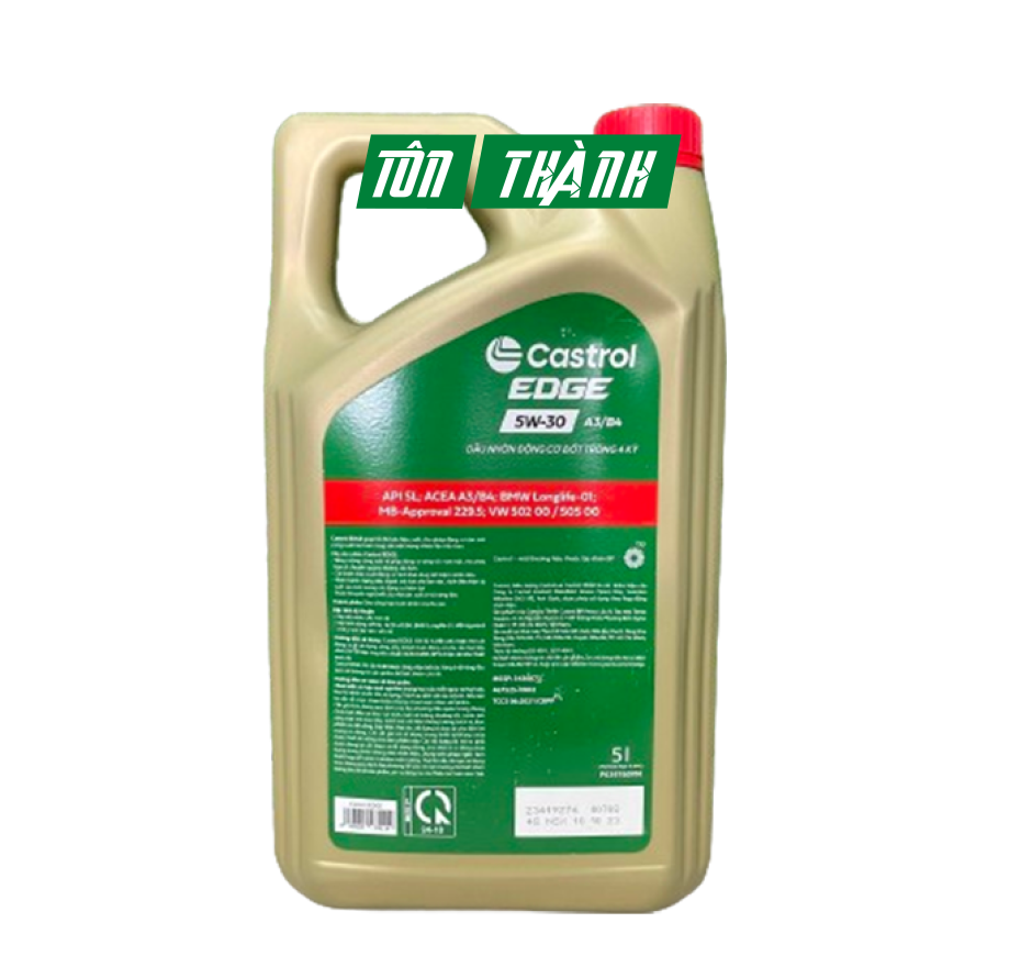 DẦU ĐỘNG CƠ CAO CẤP CASTROL EDGE 5W-30 A3/B4 (5 LÍT)