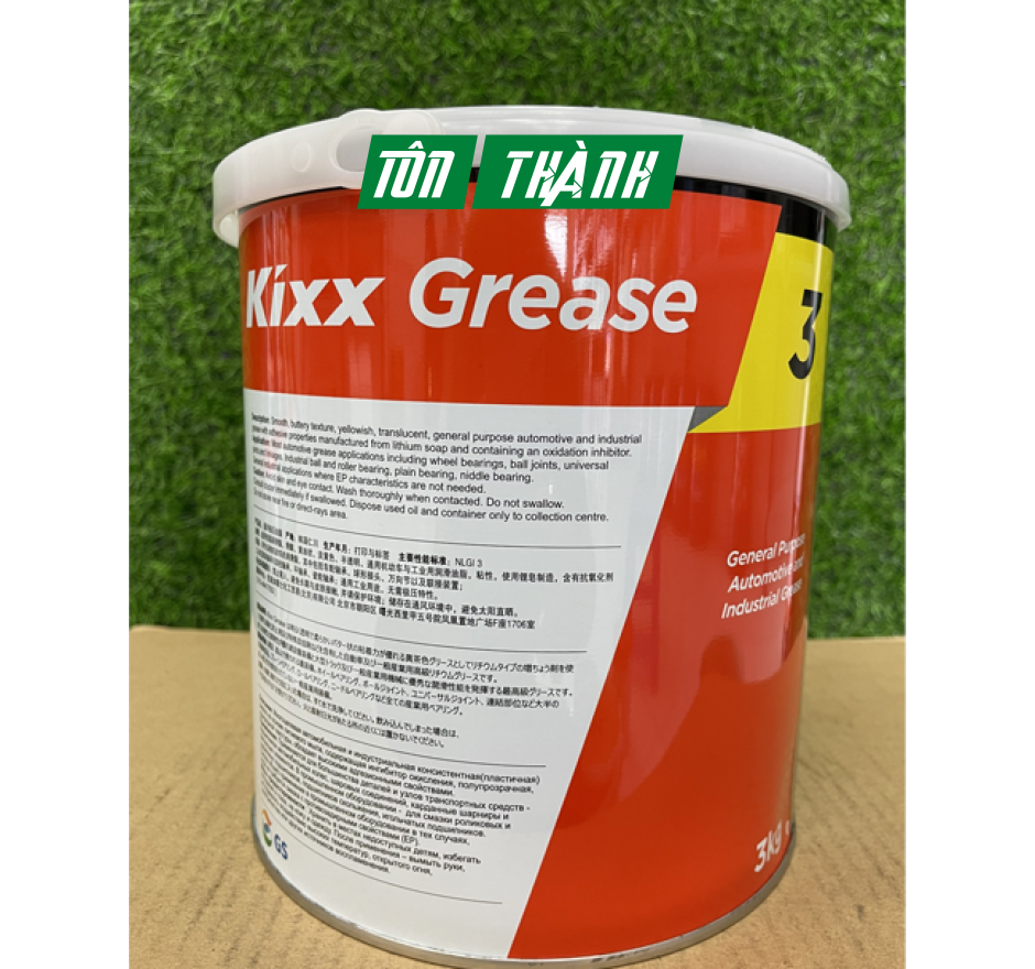 MỠ BÒ ĐA DỤNG HÀN QUỐC KIXX GREASE 3 (3KG)