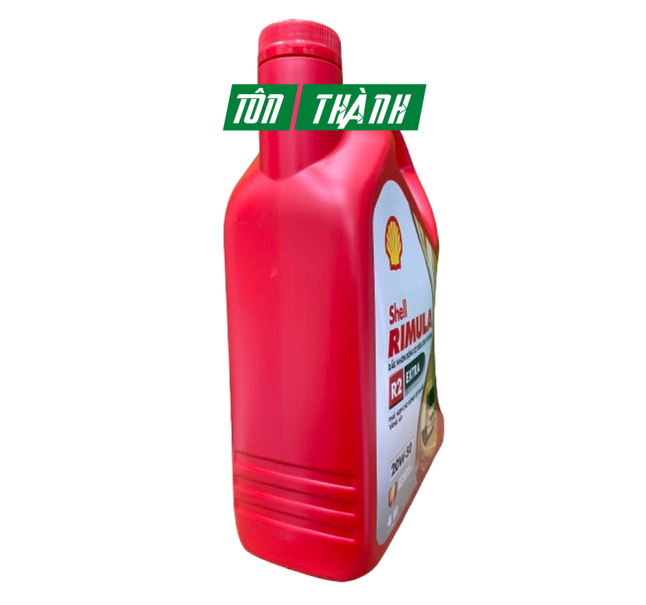 DẦU NHỚT ĐỘNG CƠ SHELL RIMULA R2 EXTRA 20W-50 (4 LÍT) 