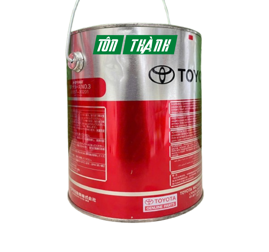 Mỡ bò Toyota Grease No.3 - Bôi Trơn và Bảo Vệ Tối Ưu Cho Xe Toyota (3KG)