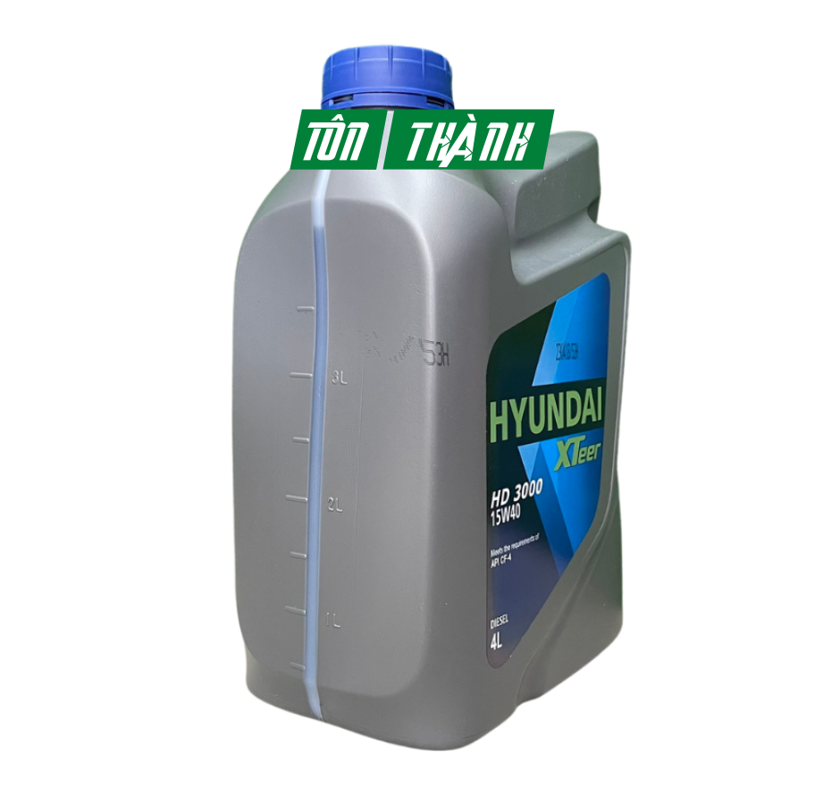 Dầu nhớt ô tô HYUNDAI XTEER HD3000 15W40 (4 Lít)