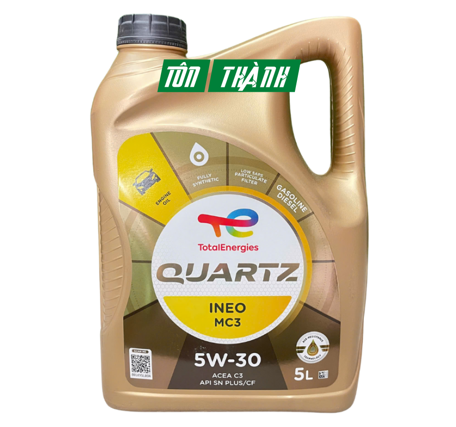 Dầu nhớt Total Quartz INEO MC3 5w30 Dùng cho máy xăng và máy dầu (5Lít)