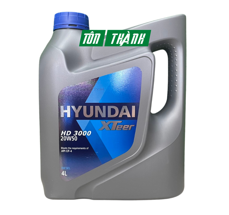 Dầu nhớt ô tô HYUNDAI XTEER HD3000 20W50 (4 Lít)