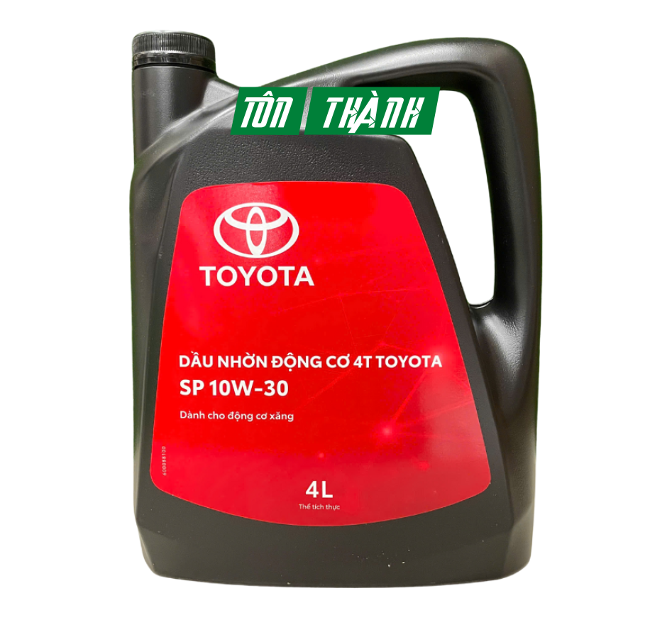DẦU ĐỘNG CƠ 4 THÌ TOYOTA SN 10W30 MÁY XĂNG 4L 