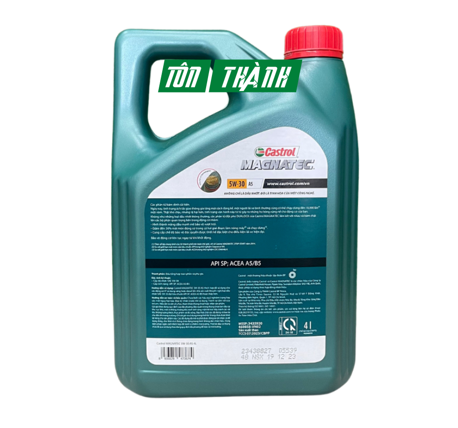 DẦU ĐỘNG CƠ CASTROL MAGNATEC A5 5W-30 (4 LÍT)