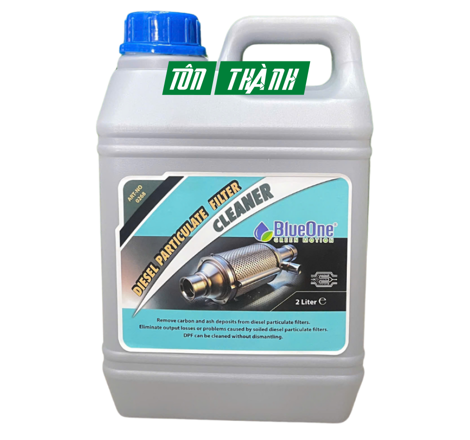 Dung Dịch Vệ Sinh Bầu Lọc Khí Thải BLUE ONE DPF CLEANER (2 LÍT)