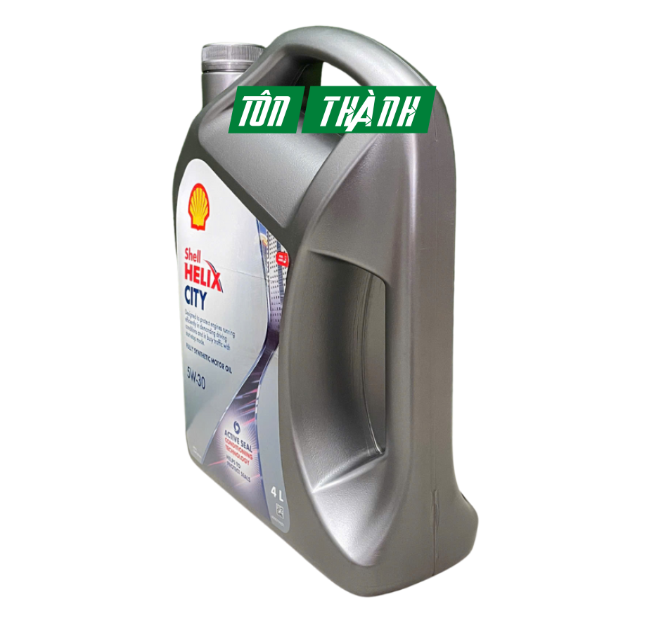 Dầu động cơ tổng hợp Shell Helix City 5W-30 API SP/LSAC GF-6A (4 Lít)