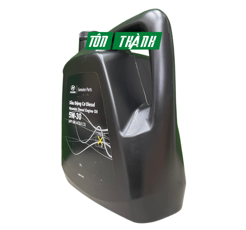 Dầu Nhớt Động Cơ Diesel Hyundai 5W30 - API SN/ACEA C3 (6Lít)