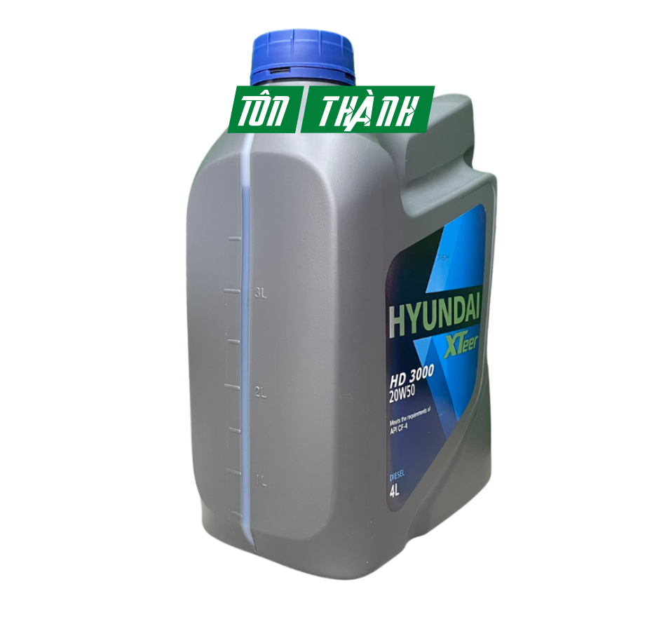 Dầu nhớt ô tô HYUNDAI XTEER HD3000 20W50 (4 Lít)