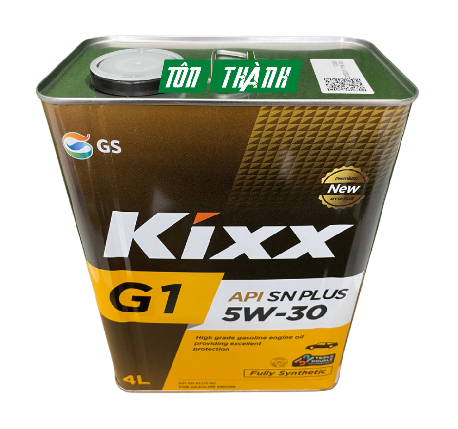Dầu Động Cơ Xăng KIXX G1 SN PLUS 5w30 Fully Synthetic (4 Lít)