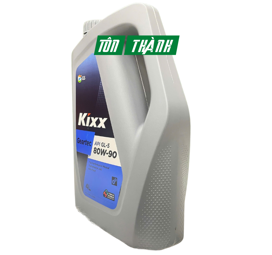 Dầu Hộp Số Và Cầu Xe Kixx Geartec GL-5 80w90 (4 Lít)