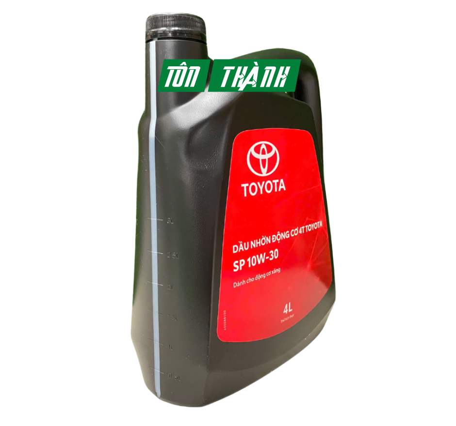 DẦU ĐỘNG CƠ 4 THÌ TOYOTA SN 10W30 MÁY XĂNG 4L 