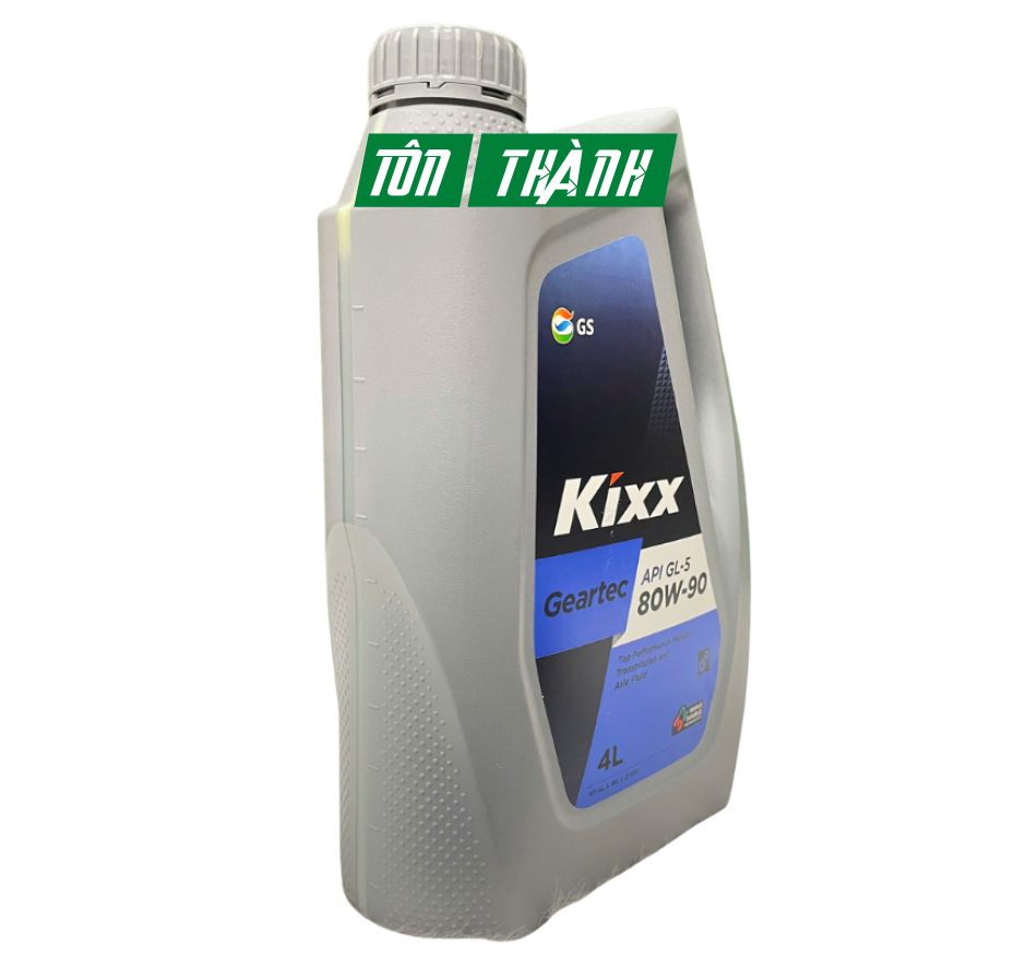 Dầu Hộp Số Và Cầu Xe Kixx Geartec GL-5 80w90 (4 Lít)