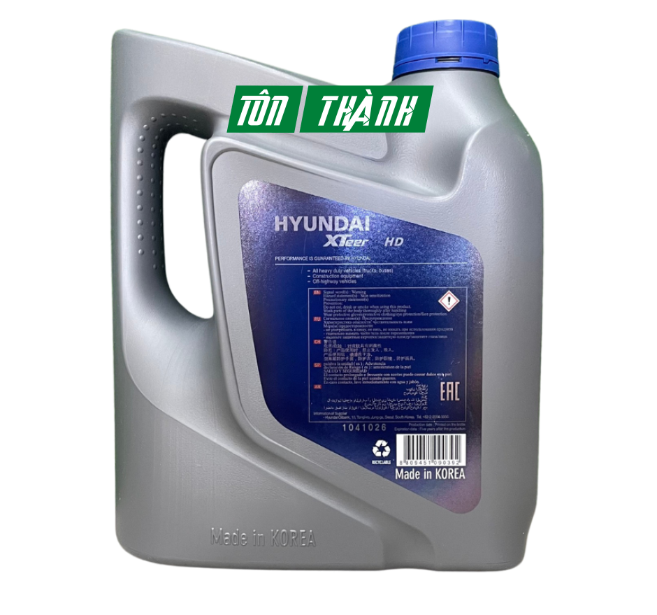 Dầu nhớt ô tô HYUNDAI XTEER HD3000 15W40 (4 Lít)