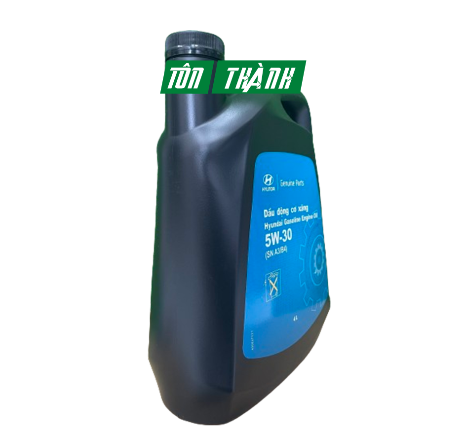 DẦU NHỚT ĐỘNG CƠ XĂNG HUYNDAI 5W-30 (4 LÍT)