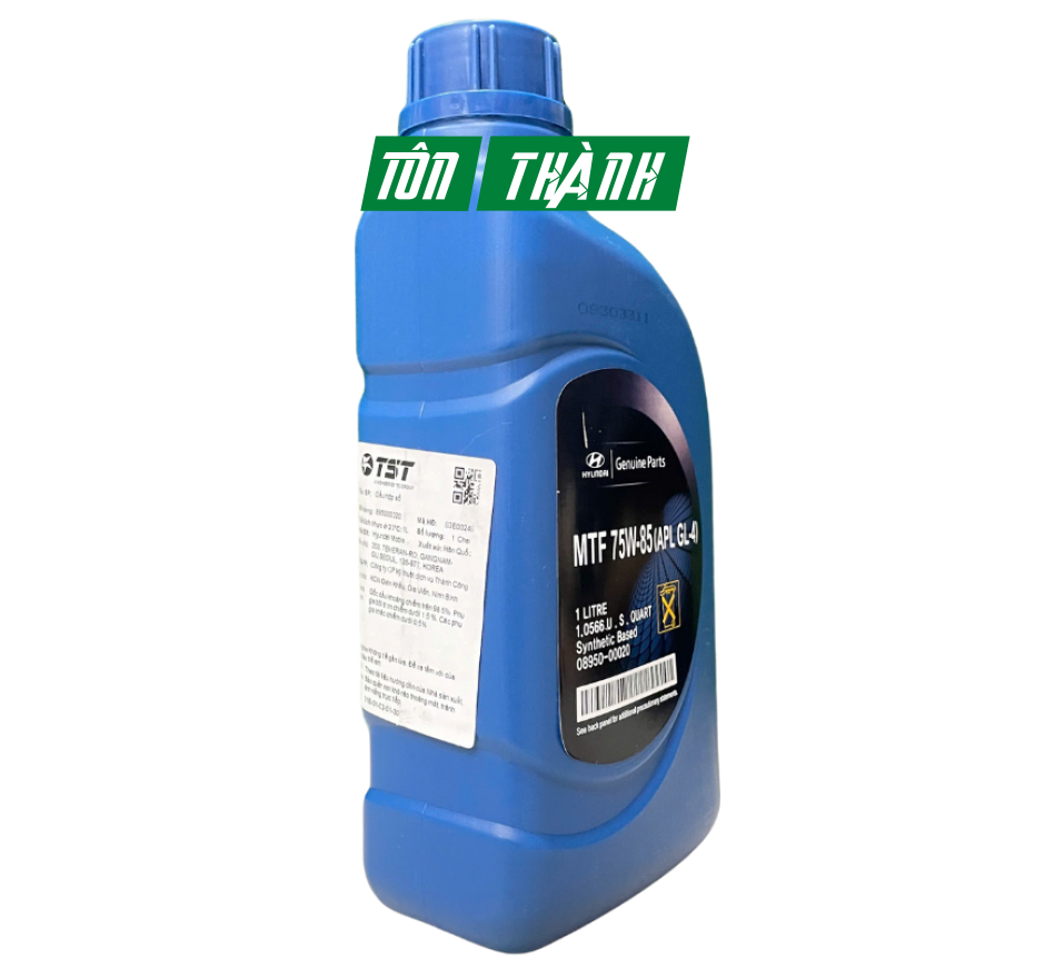 Dầu Hộp Số Sàn Hyundai MTF 75W-85 (API GL-4) 1L