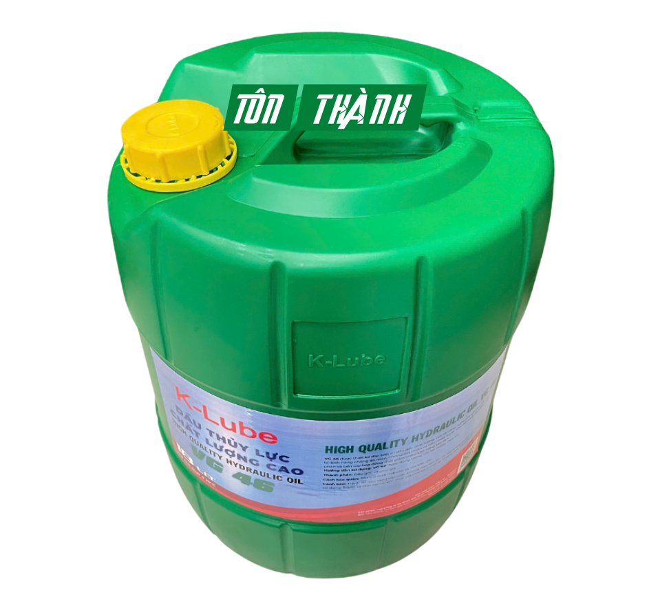Dầu thủy lực trắng chất lượng cao K-Lube VG 46 (18 Lít)