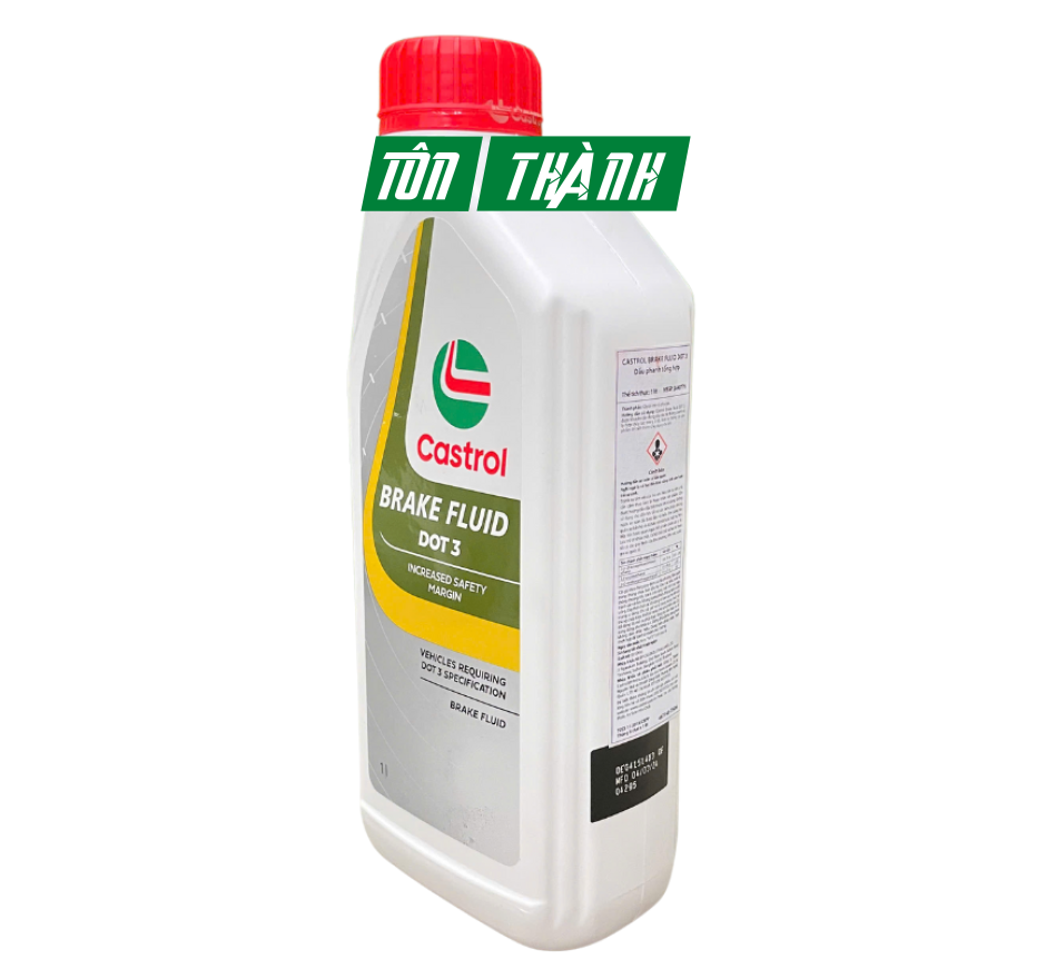 DẦU PHANH XE Ô TÔ CAO CẤP CASTROL BRAKE FLUID DOT 3 (1 LÍT)