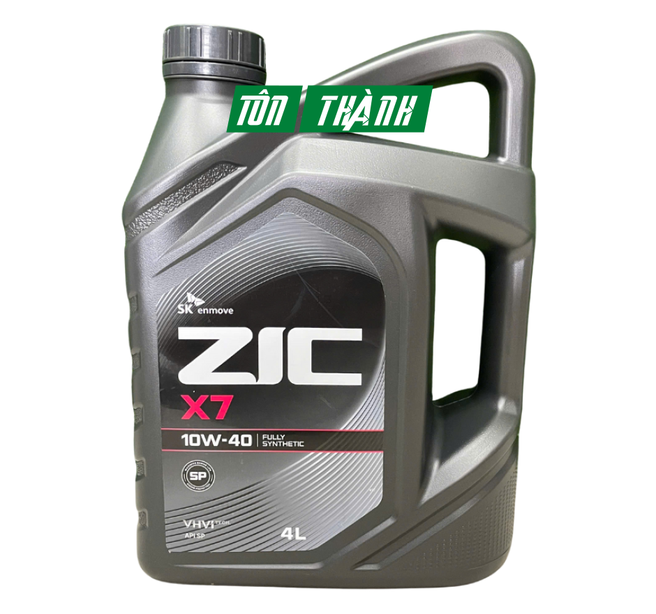 DẦU TỔNG HỢP XE TẢI NẶNG SK ZIC X7000 10W40 (4 Lít)