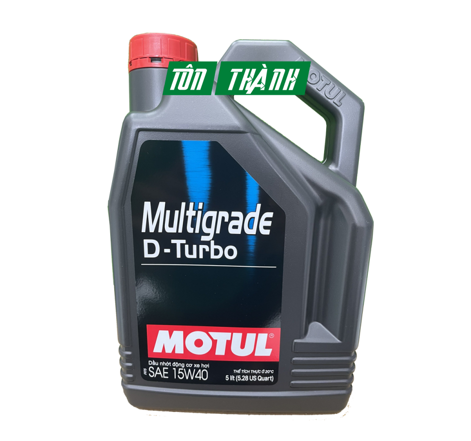 DẦU NHỚT Ô TÔ CAO CẤP MOTUL MULTIGRADE D-TURBO 15W40 CI-4 (5 LÍT)