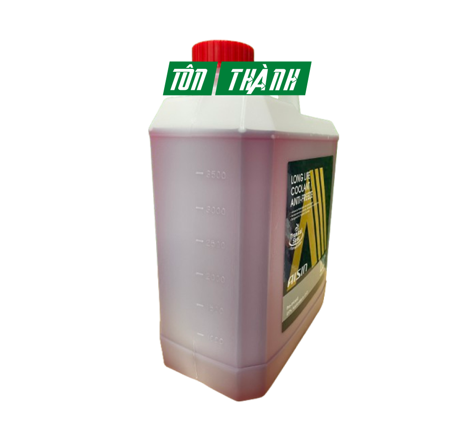 NƯỚC LÀM MÁT ĐỘNG CƠ MÀU ĐỎ AISIN (4 LÍT)