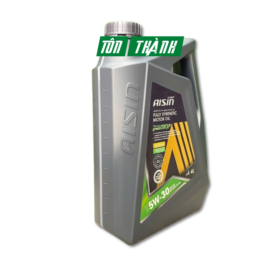 Dầu động cơ AISIN greenTECH+ Fully Synthetic 5W-30 SP (4 Lít)