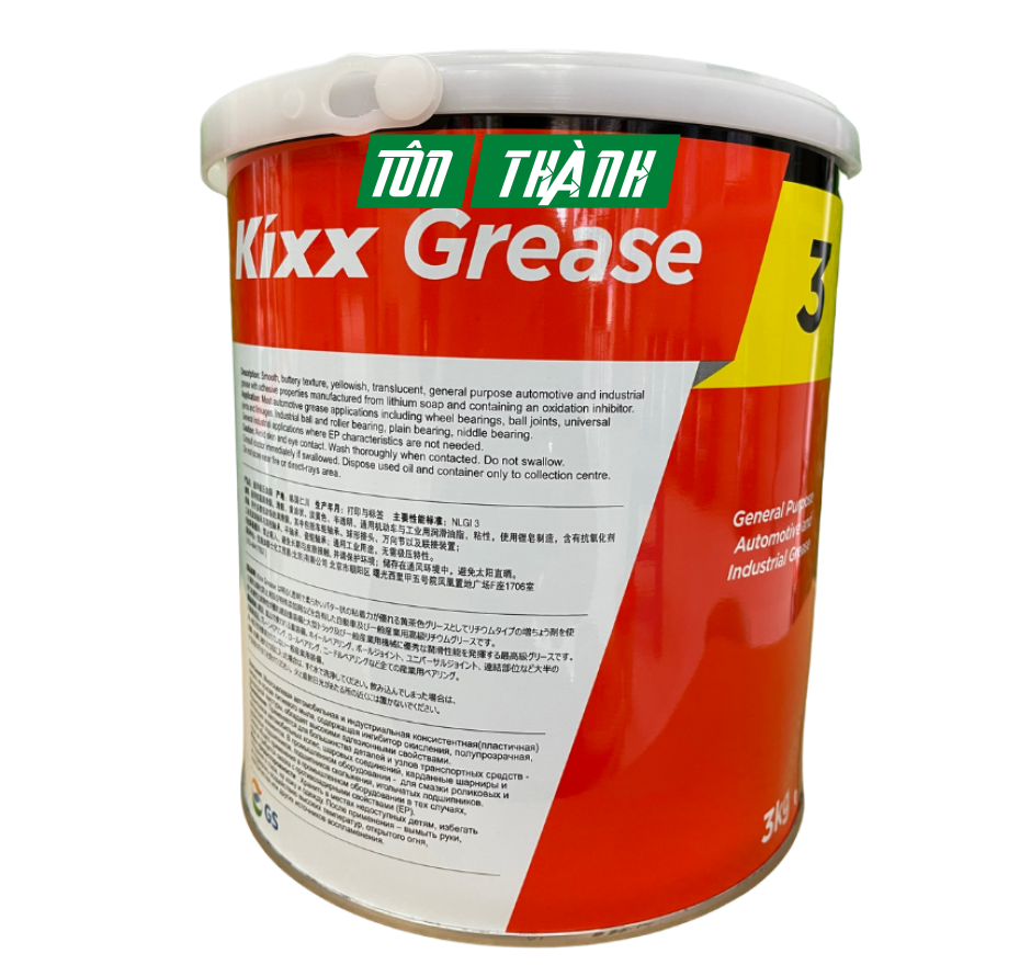 MỠ BÒ ĐA DỤNG HÀN QUỐC KIXX GREASE 3 (3KG)