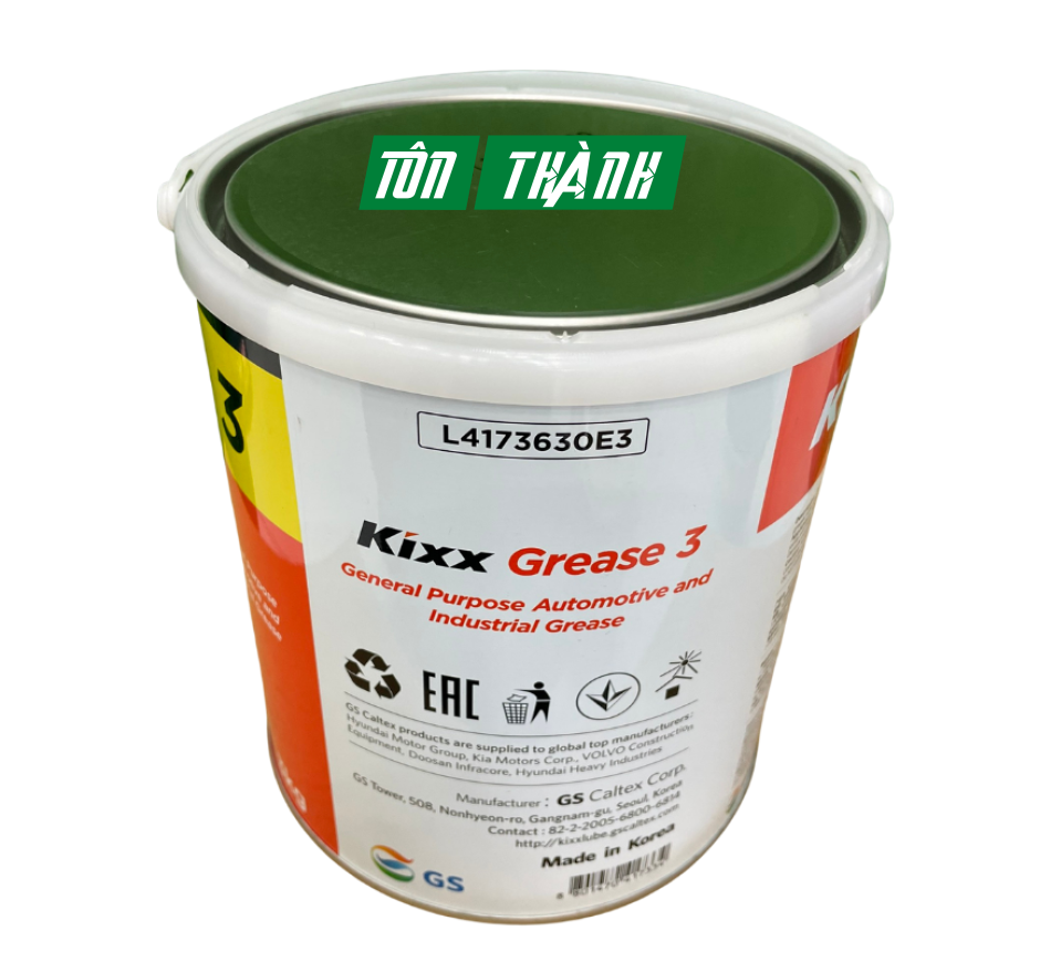 MỠ BÒ ĐA DỤNG HÀN QUỐC KIXX GREASE 3 (3KG)