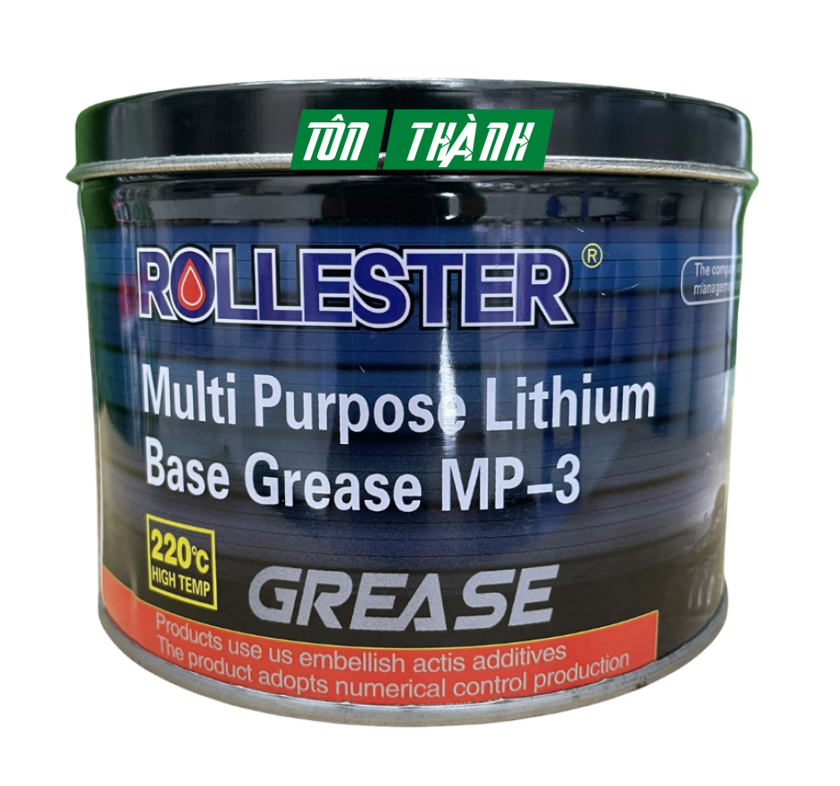 MỠ CHỊU NHIỆT CAO 220 ĐỘ ROLLESTER 1KG MỠ CHỈ CHỊU NHIỆT TỐT