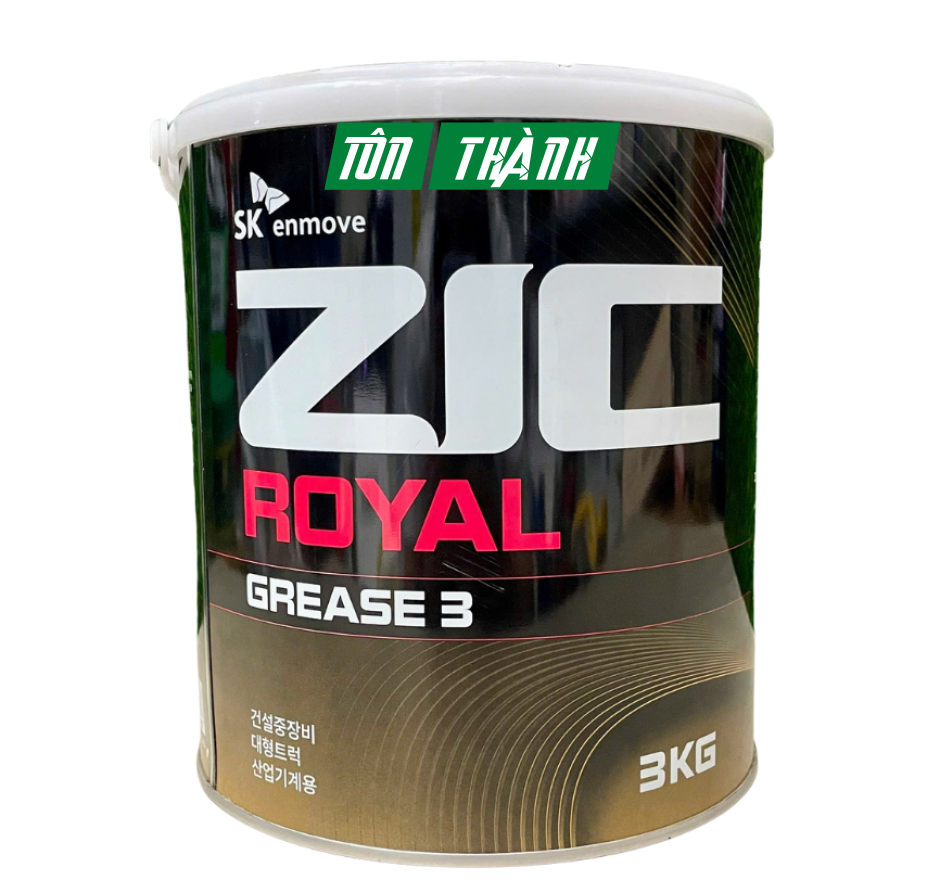 MỠ ZIC ROYAL GREASE 3 (3KG) NHẬP KHẨU HÀN QUỐC
