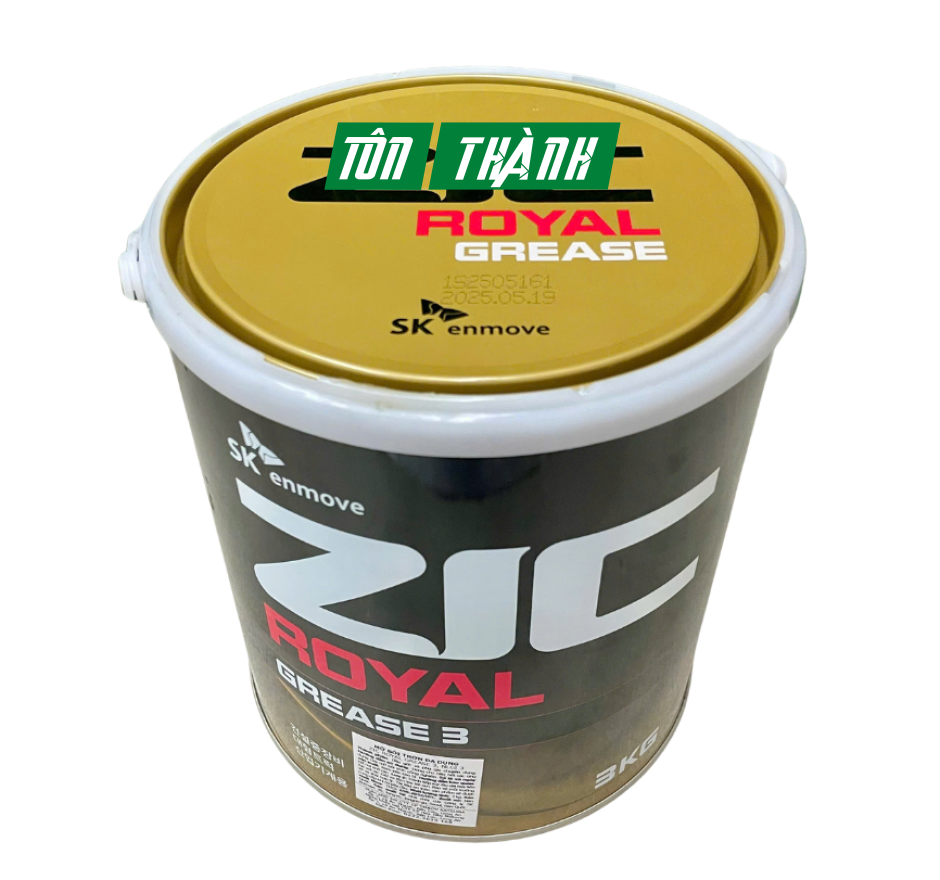MỠ ZIC ROYAL GREASE 3 (3KG) NHẬP KHẨU HÀN QUỐC