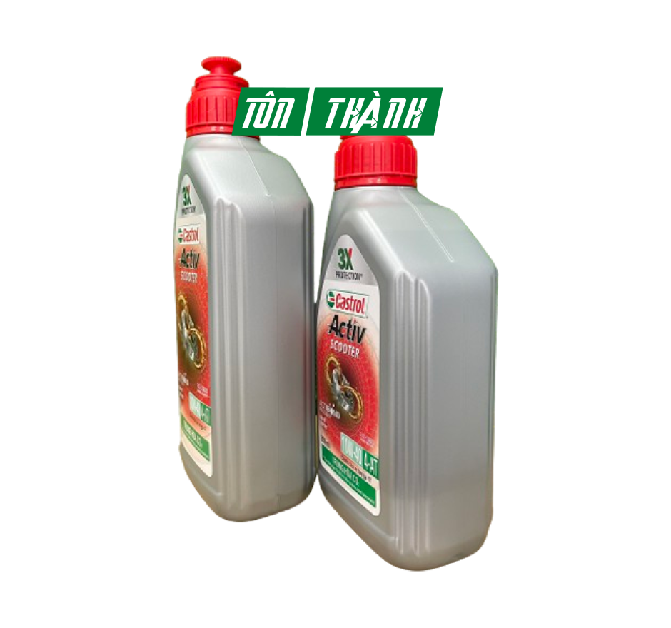 Dầu Nhớt Xe Tay Ga Castrol Activ Scooter 10W40 ( 1L & 0.8L )