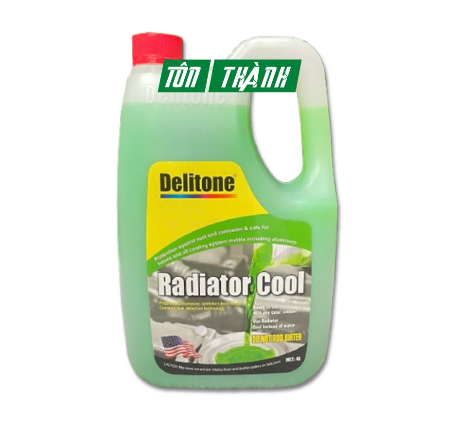 Nước làm mát ô tô cao cấp Delitone xanh (4 lít)