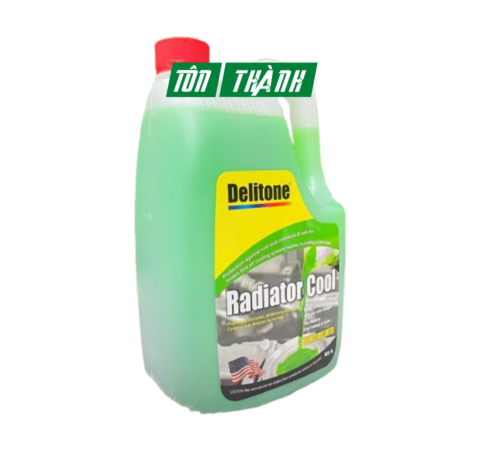Nước làm mát ô tô cao cấp Delitone xanh (4 lít)