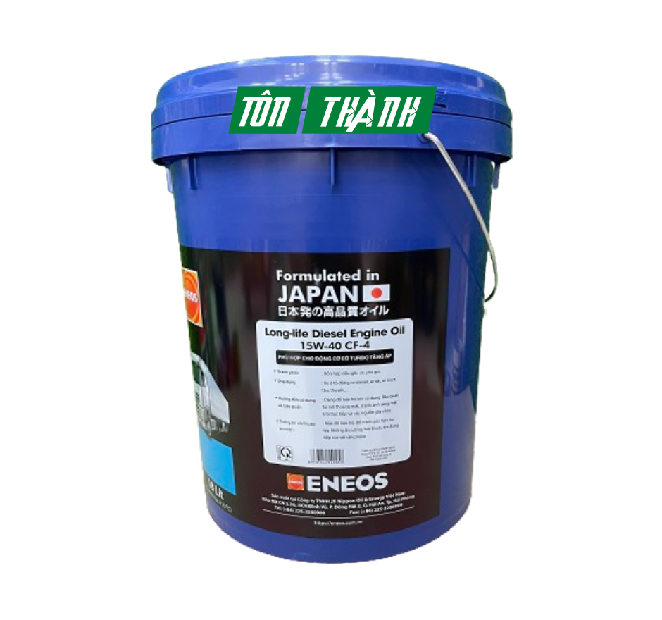 DẦU ĐỘNG CƠ DIESEL ENEOS CF-4  15W-40 (18 LÍT)