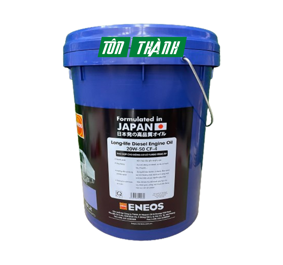 DẦU ĐỘNG CƠ DIESEL ENEOS CF-4  20W-50 (18 LÍT)