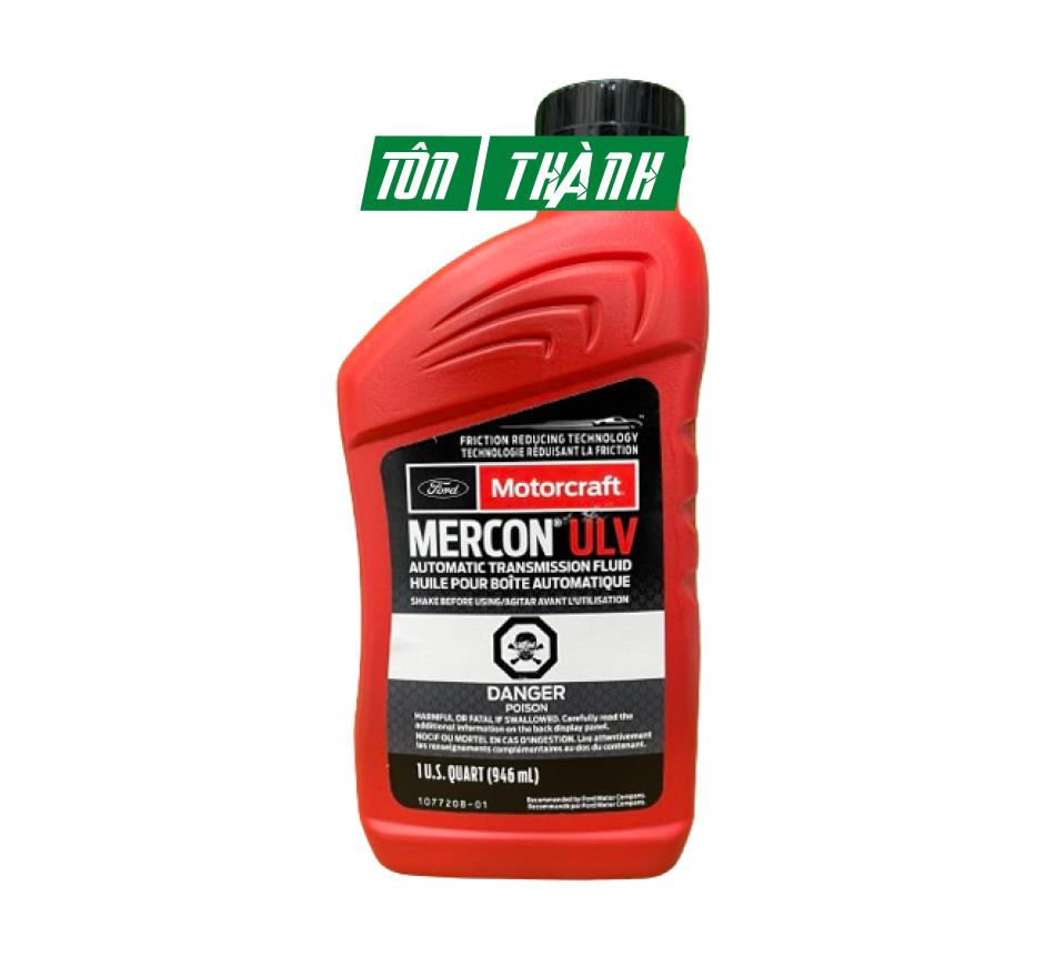 DẦU NHỚT HỘP SỐ TỰ ĐỘNG 10 CẤP FORD RANGER 2.0 (218-2021) MÃ: XT12QULV - MERCON ULV