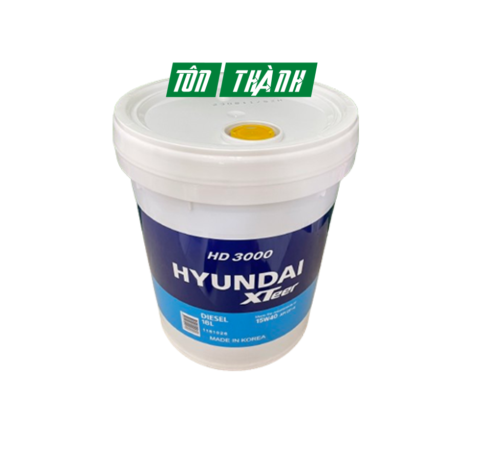 Dầu nhớt ô tô HYUNDAI XTEER HD3000 15W40 (18 Lít)