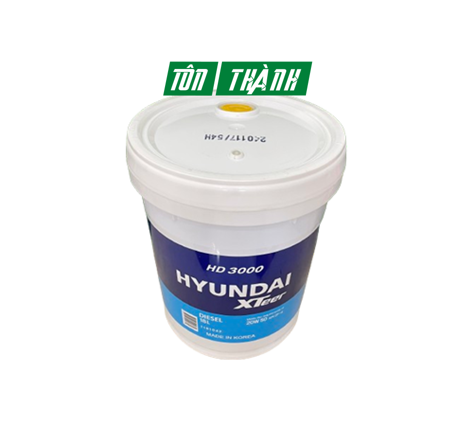 Dầu nhớt ô tô HYUNDAI XTEER HD3000 20W50 (18 Lít)