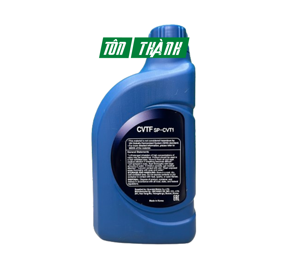 DẦU HỘP SỐ VÔ CẤP HYUNDAI & KIA CVTF SP-CVT1(1 LÍT)