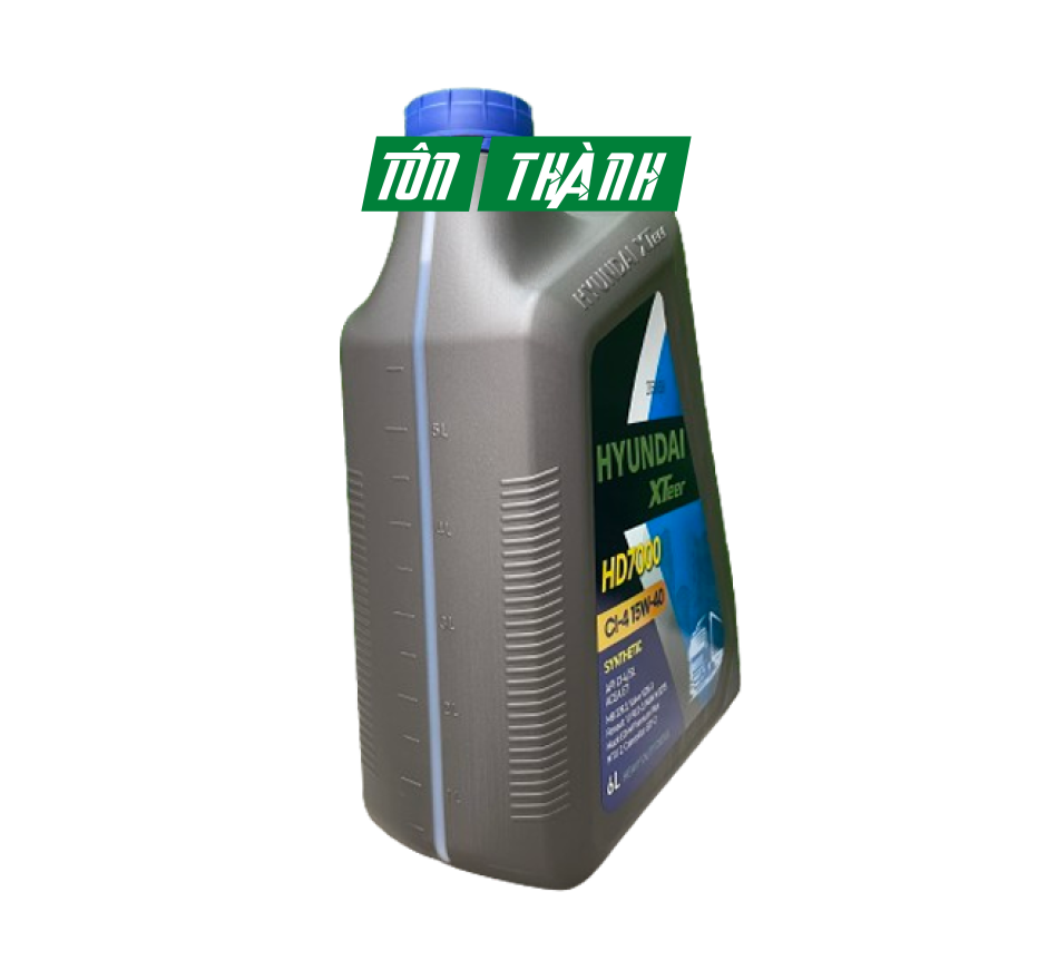 DẦU NHỚT ĐỘNG CƠ HYUNDAI XTEER HD7000 15W40 (6 LÍT)