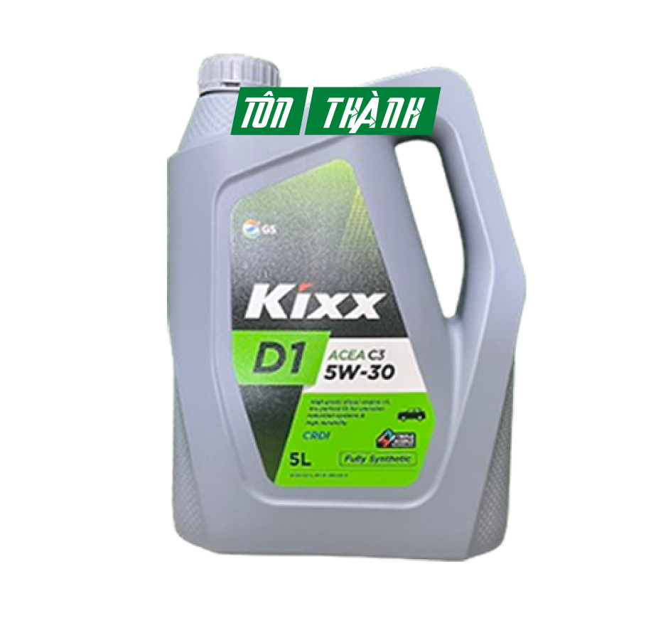 DẦU NHỚT KIXX D1 ACEA C3 5W30 (5 LÍT) - BAO BÌ MỚI