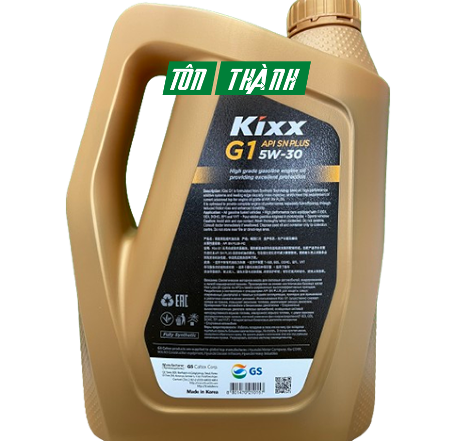 Dầu nhớt Kixx G1 API SN Plus 5W30 5Lít