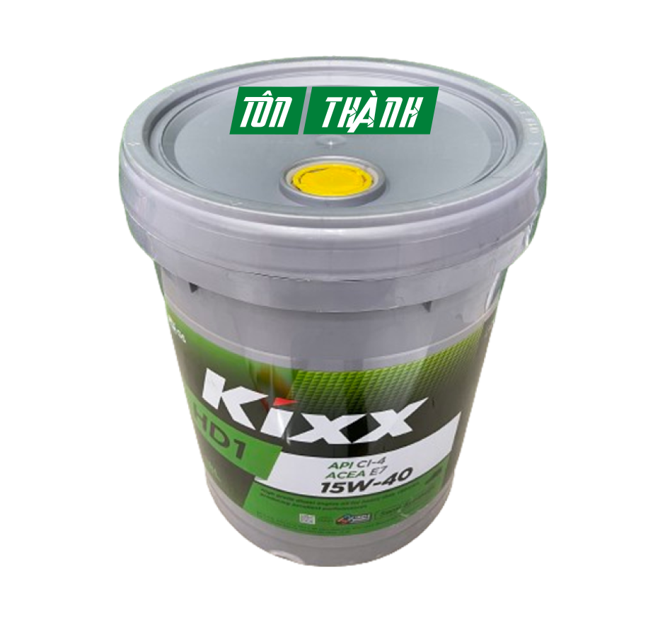 DẦU ĐỘNG CƠ KIXX HD1 API CI-4/SL ACEA 7 15W40 - CHUYÊN DỤNG CHO XE MÁY DẦU (18 LÍT)