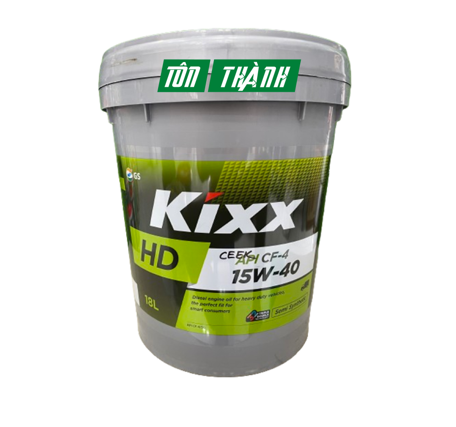 DẦU ĐỘNG CƠ KIXX HD CF/SG 15W40 (18 LÍT)