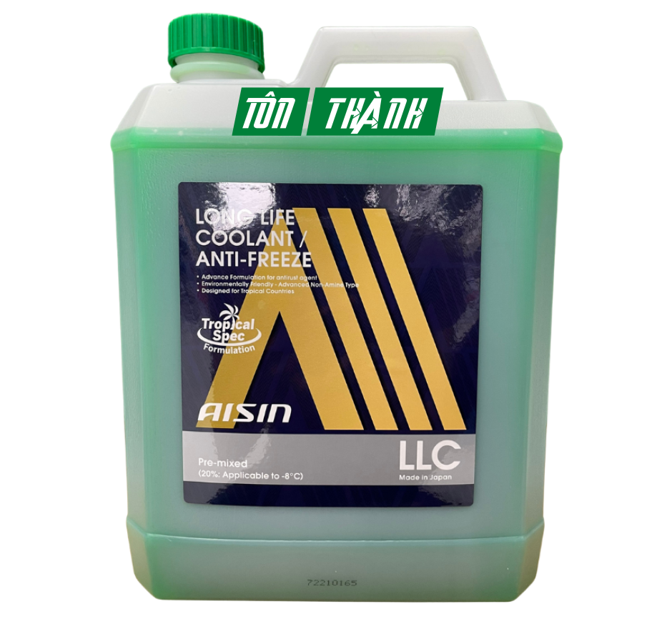 NƯỚC LÀM MÁT ĐỘNG CƠ MÀU XANH AISIN (4 LÍT)